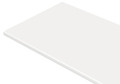 Laminatbordplade hvid 28 mm x 61 x 260 cm